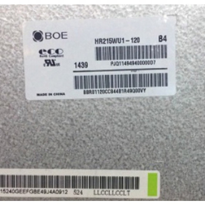 HR215WU1-120 Panel Layar LVDS LCD 21,5 Inci 60Hz