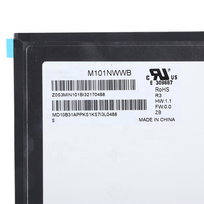 IVO M101NWWB R3 1280x800 IPS Layar LCD 10,1 inci untuk Layar Panel LCD Industri