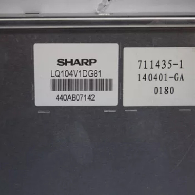 Panel Layar Tampilan LCD Industri 10.4 Inch LQ104V1DG81 Untuk Monitor