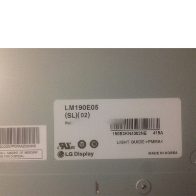 19.0 inci untuk LG LM190E05-SL02 LVDS tft lcd monitor