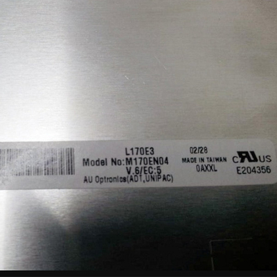 M170EN04 V6 1280x1024 a-Si TFT-LCD, LCM 30 pin Tampilan Layar ConnectorPanel