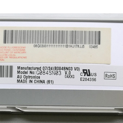 G084SN03 V0 Baru Asli 8.4 inci SVGA 800 (RGB) × 600 TFT LCD Display untuk AUO
