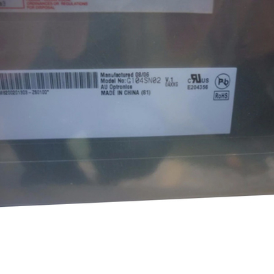 10,4 Inci 800 × 600 G104SN02 V1 panel tampilan Modul layar lcd TFT