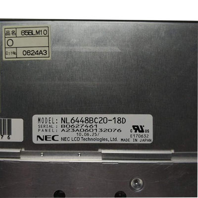 NL6448BC20-18D Asli 6.5 inci 640 (RGB) × 480 TFT panel tampilan layar LCD untuk Peralatan Industri
