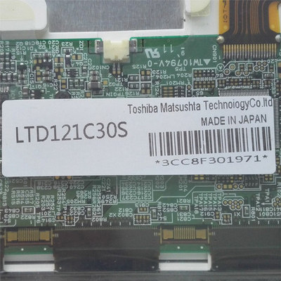 LTD121C30S 12.1 inci; 640*480 Tampilan Panel LCD LTD121C30S Tampilan Layar LCD