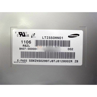 Layar LCD SAMSUNG 55 inci LTI550HN01 Panel Dinding Video Disambung Seam 3.5mm 1920x1080