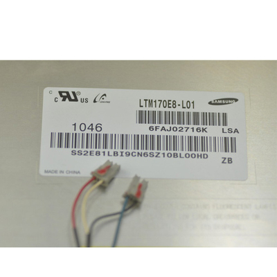 Layar LCD TFT 17.0 inci 30 Pin LVDS Untuk Panel Tampilan SAMSUNG LTM170E8-L01