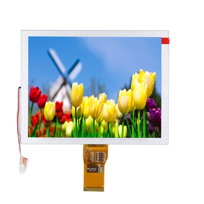 8.0 Inci Tampilan Layar LCD TM080SDH01 RGB 800x600 TFT LCD LCM Panel