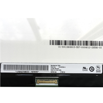 N116BGE-EB2 11.6 Inch HD Laptop Layar LCD Slim 30 Pin Glossy Innolux Kurung Atas Dan Bawah