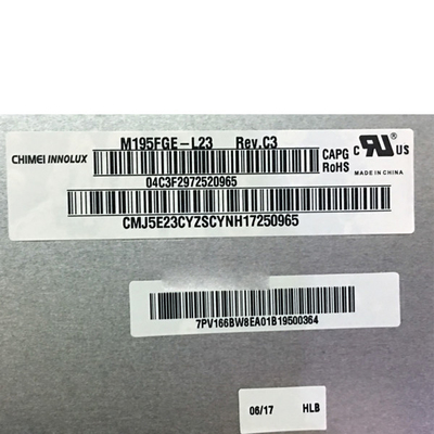 M195FGE-L23 Panel lcd 19,0 inci matte 1600 × 900 kualitas baru asli