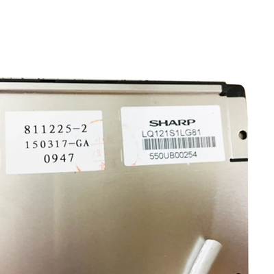 Layar lcd 82ppi 12,1 inci LQ121S1DG81 800 (RGB) × 600 Modul Tampilan LCD