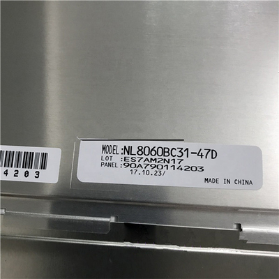 12.1 inch 82ppi lcd screen NL8060BC31-47D A + Grade LCD panel digunakan untuk industri