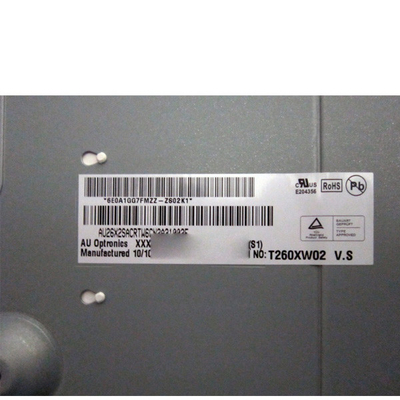 T260XW02 VS 30 Pin Layar LCD 26 Inci 1366*768 untuk AUO
