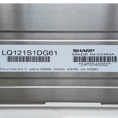 Layar lcd 82ppi 12,1 inci LQ121S1DG61 Penggantian Panel LCD untuk Sharp