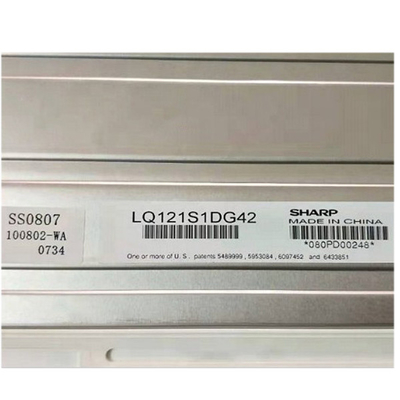 Layar lcd 82ppi 12,1 inci LQ121S1DG42 800(RGB)×600 layar lcd