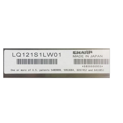 Layar lcd 82ppi 12,1 inci LQ121S1LW01 untuk Aplikasi Peralatan Industri