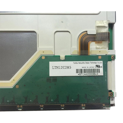 Layar lcd 82ppi 12,1 inci LTM12C285 800 (RGB) × 600 Layar LCD TFT Kecerahan Tinggi untuk Toshiba