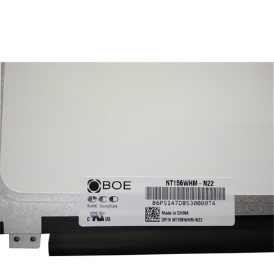 BOE Vertical Stripe 15.6 panel lcd NT156WHM-N22 1366*768 Layar Laptop LCD