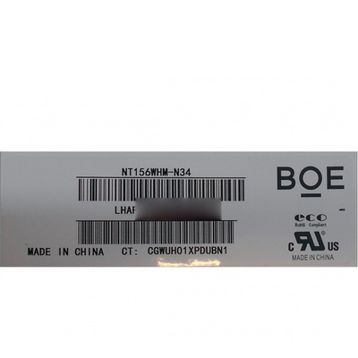BOE Vertical Stripe 15.6 panel lcd NT156WHM-N34 30 pin Layar Laptop LCD