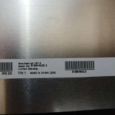 Panel LCD Garis Vertikal AUO 15,6 Inci B156HAN02.0 1920*1080