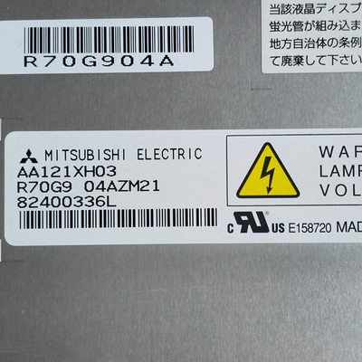 AA121XH03 Asli 12.1 inci CCFL TFT panel lcd industri 105ppi Tampilan Layar LCD Sesuai RoHS
