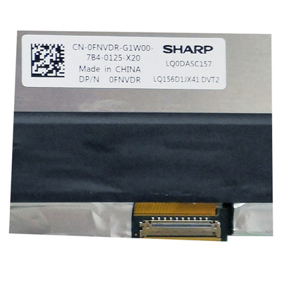 Garis Vertikal Tajam Panel LCD 15,6 Inci LQ156D1JX41 3840 * 2160 400 cd / m layar lcd