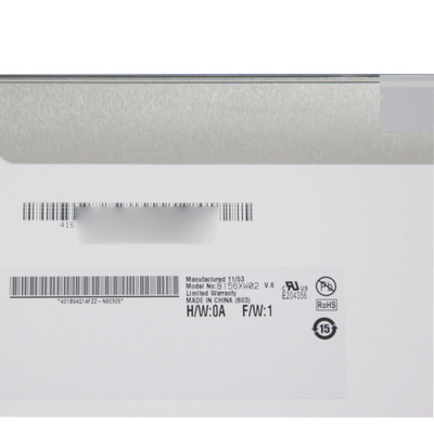 AUO B156XW02 V6 15.6 Inch Laptop LCD Panel 1366*768 WXGA 100PPI LVDS 40 Pin