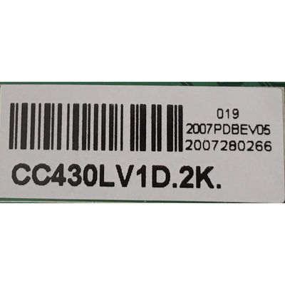 Panel Tampilan Layar LCD CC430LV1D 43&quot; RGB 1920×1080 FHD 51PPI