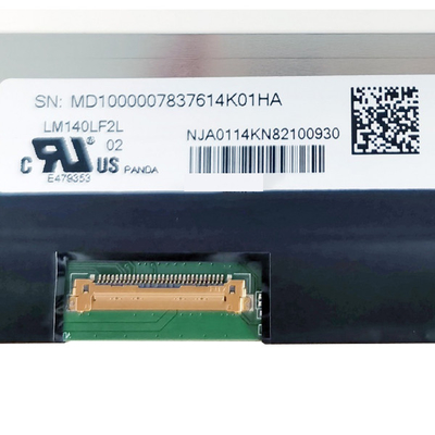 Layar Laptop LCD Simetri 14 Inci Malaikat Penglihatan Penuh LM140LF2L02