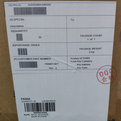 15.6 inci FHD EDP IPS LM156LF6L01 Model Baru Merek Panda Asli Kelas A