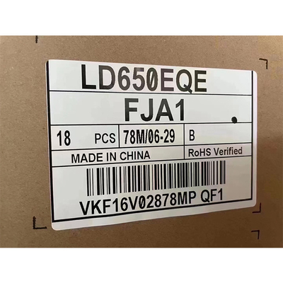 Panel Tampilan Layar LCD 65,0 Inci RGB 3840×2160 LD650EQE-FJA1