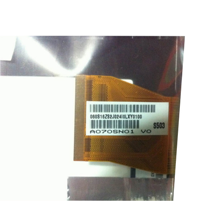 Navigasi Mobil 7 inci AUO A070SN01 V0 Tampilan Layar LCD Panel Untuk Penggantian Otomatis Mobil