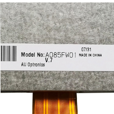 480x234 FPC AUO 26 pin Layar LCD TFT 8,5 inci A085FW01 V7