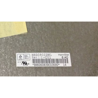 Baru Asli Mobil GPS Navigasi 8.0 inci TFT Hannstar HSD080IDW1-C01 Tampilan Layar LCD Panel