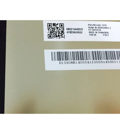AUO LCD SCREENB080EAN02.2 800*1280 31 pin Panel Layar