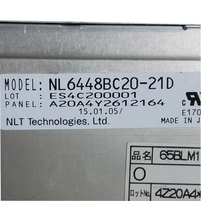 Panel Layar LCD NL6448BC20-21D 6,5 inci asli untuk Peralatan Industri