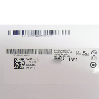 B101AW01 V2 HW5A 1024*576 40 pin LCD display TFT Modul