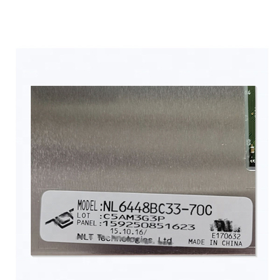Panel layar LCD NEC Modul LCD 10,4 inci NL6448BC33-70C 640 * 480 Cocok untuk tampilan industri