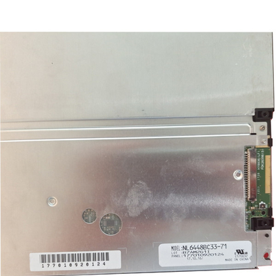 10.4 inci WLED 640*480 20 pin LVDS TFT Tampilan layar LCD NL6448BC33-71 untuk Industri
