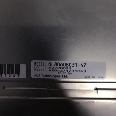 Panel layar LCD baru Modul LCD 12,1 inci NL8060BC31-47 untuk tampilan industri