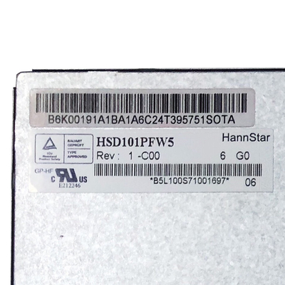 Hannstar HSD101PFW5-C00 LVDS 1024*600 10.1 inci IPS TFT LCD modul layar