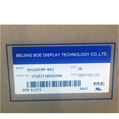 Matte FHD 14.0 Inch IPS Laptop Tampilan Layar LCD NV140FHM-N43 1920*1080 Panel