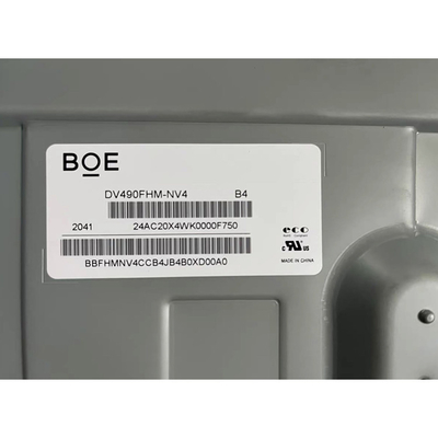 Layar panel LCD BOE 49.0 inci Ultra narrow bezel DV490FHM-NV4 untuk penggantian layar ruang kontrol