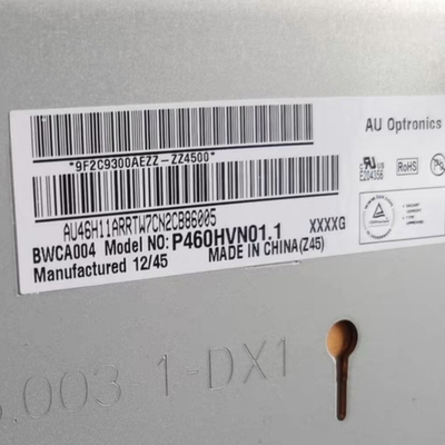 P460HVN01.1 51 Pin 46.0 Inch Layar Tft 1920 * 1080 Modul Lcd Tft