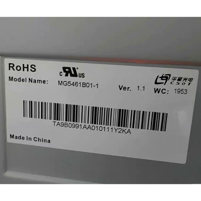 MG5461B01-1 55.0 inci 1920*1080 LVDS 51pins Tampilan Layar LCD untuk Dinding Video