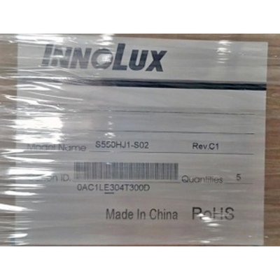 Innolux S550HJ1-S02 55.0 Inch Layar Lcd Menyimpan Panel Dinding Tft-lcd Display Layar Penyambungan LCD