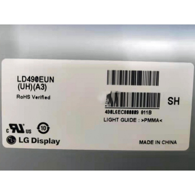 LG Display Modul LCD Penyambungan 49,0 Inci Dinding Video Luar Ruang Kecerahan Tinggi LD490EUN-UHA3