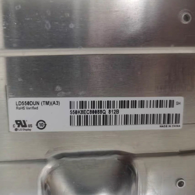 Antarmuka Sinyal LVDS Panel Dinding Video LCD 55 Inci Konektor 51 Pin