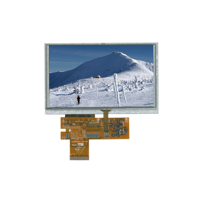 HannStar 5.0 Inch 800*480 RGB Tampilan Layar LCD Panel HSD050IDW1-A20