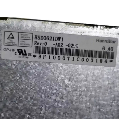 6.2 inci 800*480 Resolusi LAYAR PANEL LCD HSD062IDW1-A02-0299